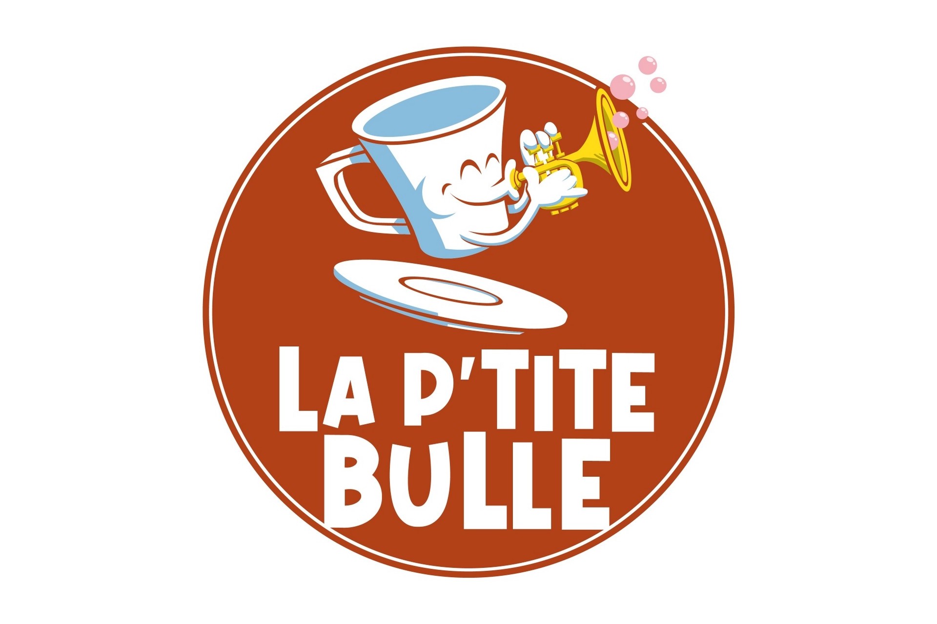 Logo la ptite bulle, café associatif à prades