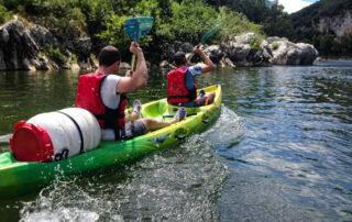 Excursion canoë Artex