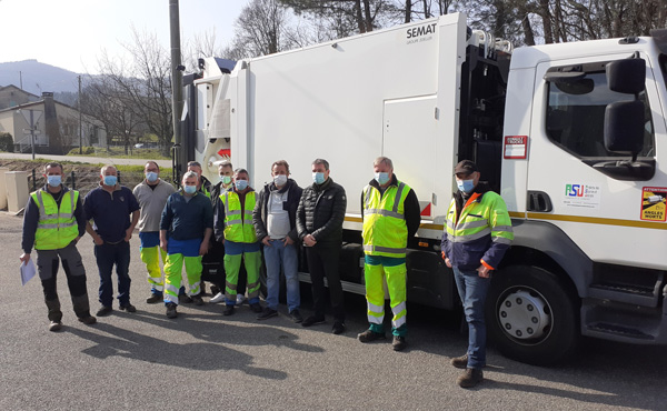 nouveau camion ordures ménagères